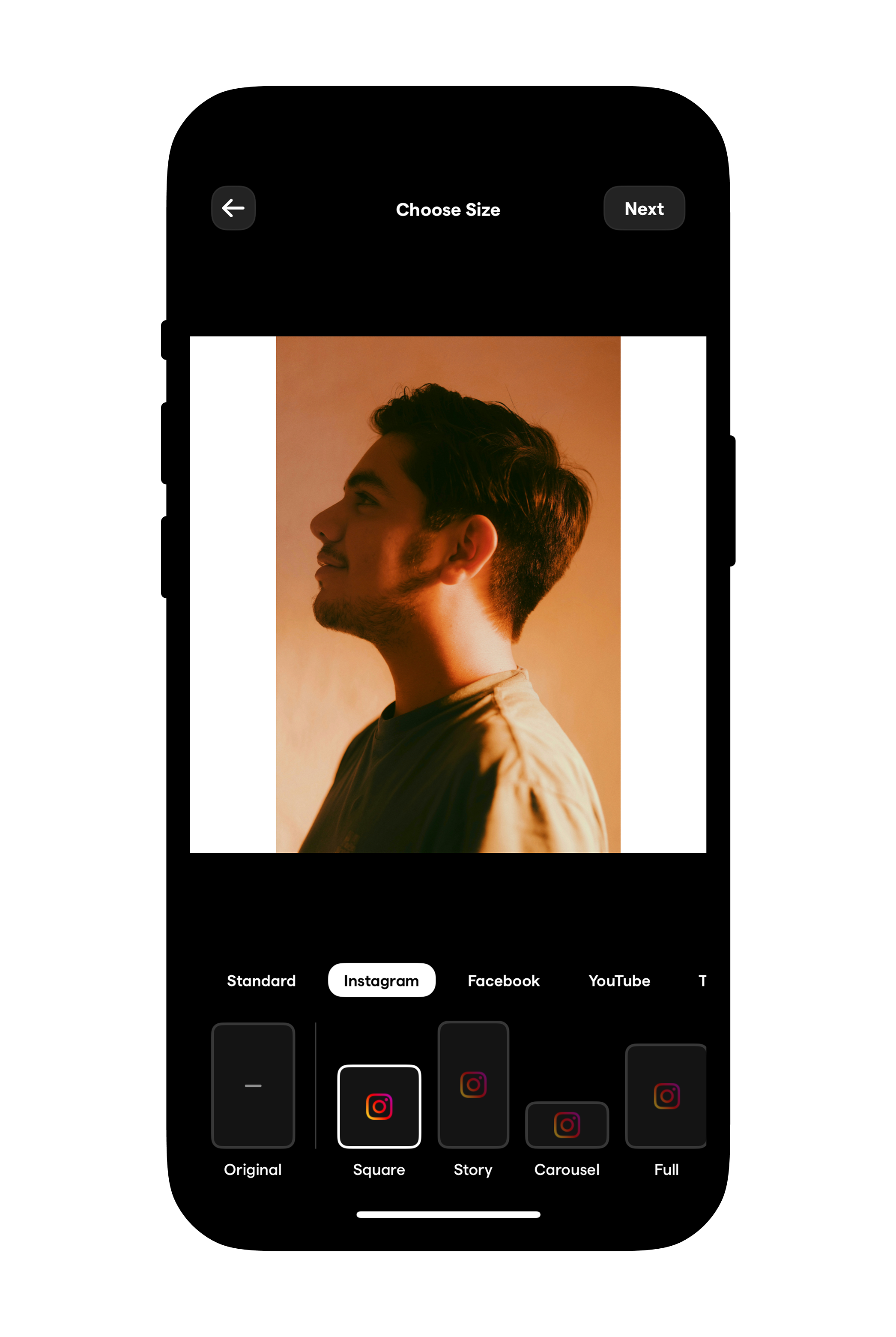 Instasize screenshot 1